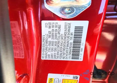 2023 Honda Cr-V Ex z USA, uszkodzony, nr VIN 7FARS4H47PE015000